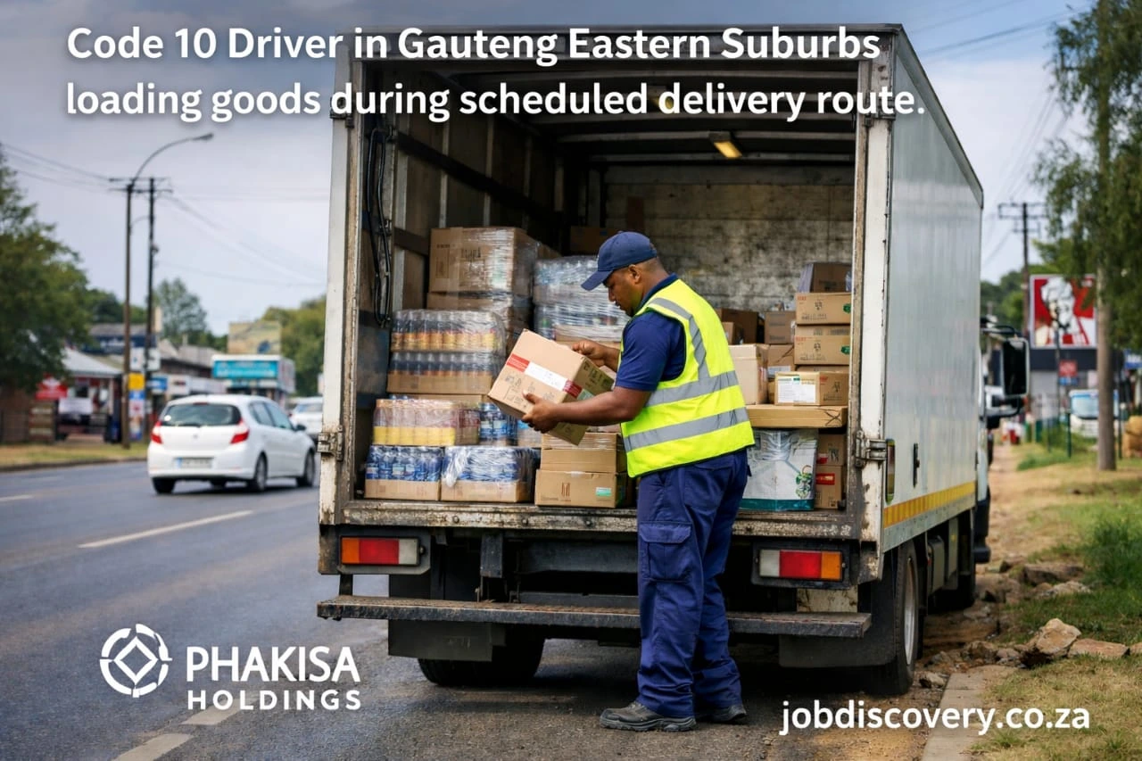 Code 10 Driver Job in Gauteng