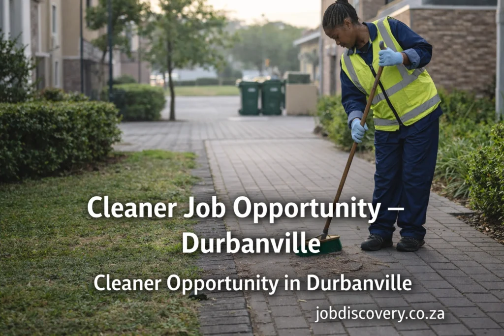 Cleaner Opportunity in Durbanville