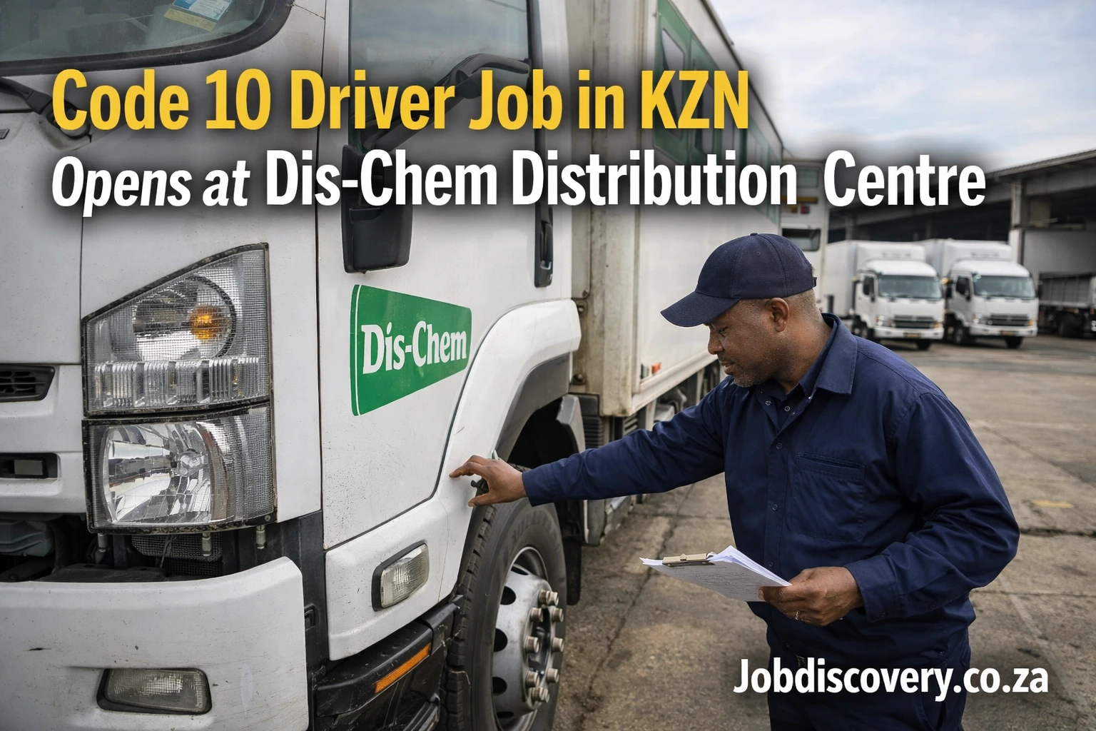 Code 10 Driver Job in KZN