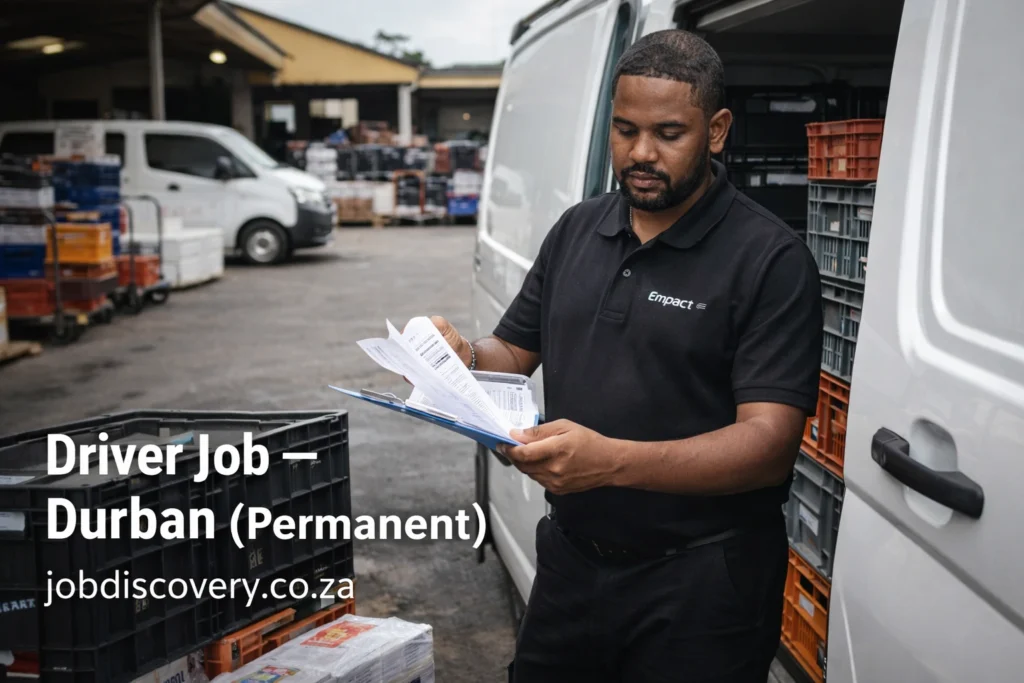 Driver Job in Durban