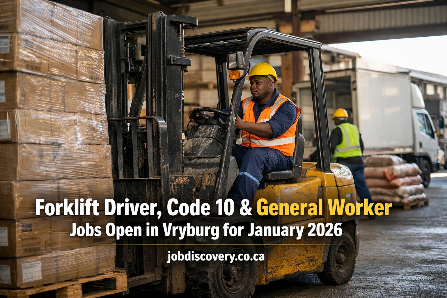 Forklift Driver, Code 10 & General Worker Jobs