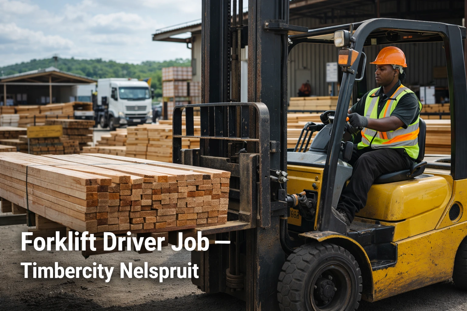 Forklift Driver Job Opens at Timbercity Nelspruit
