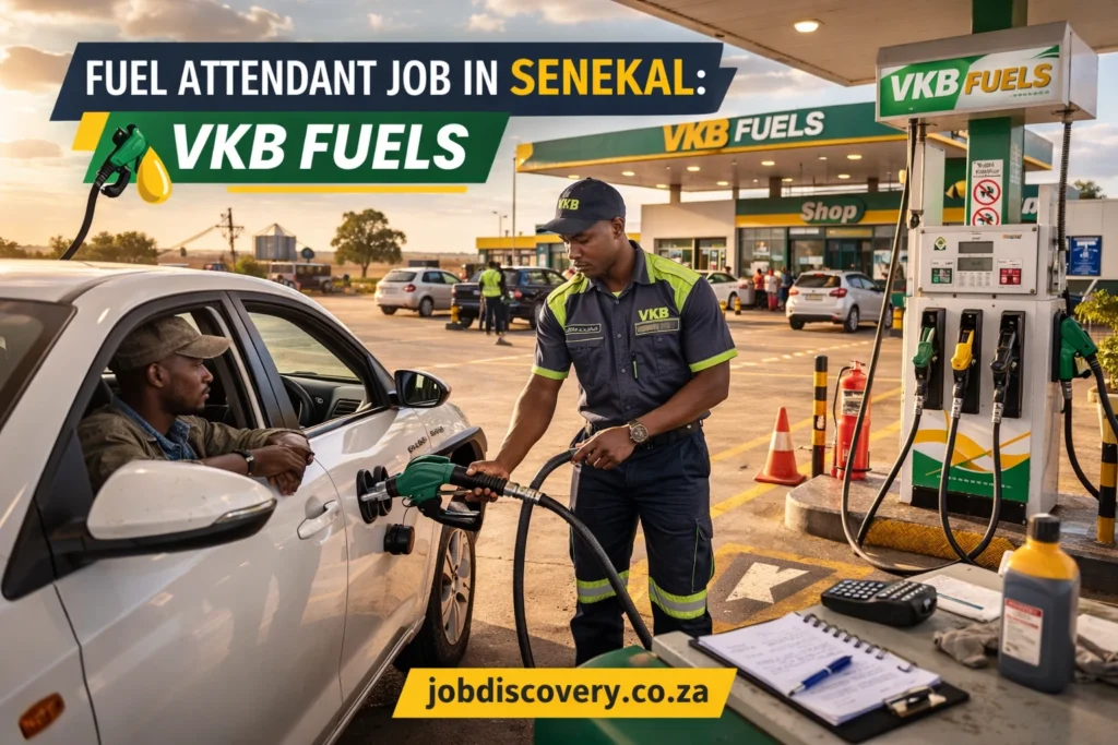 Fuel Attendant Job in Senekal