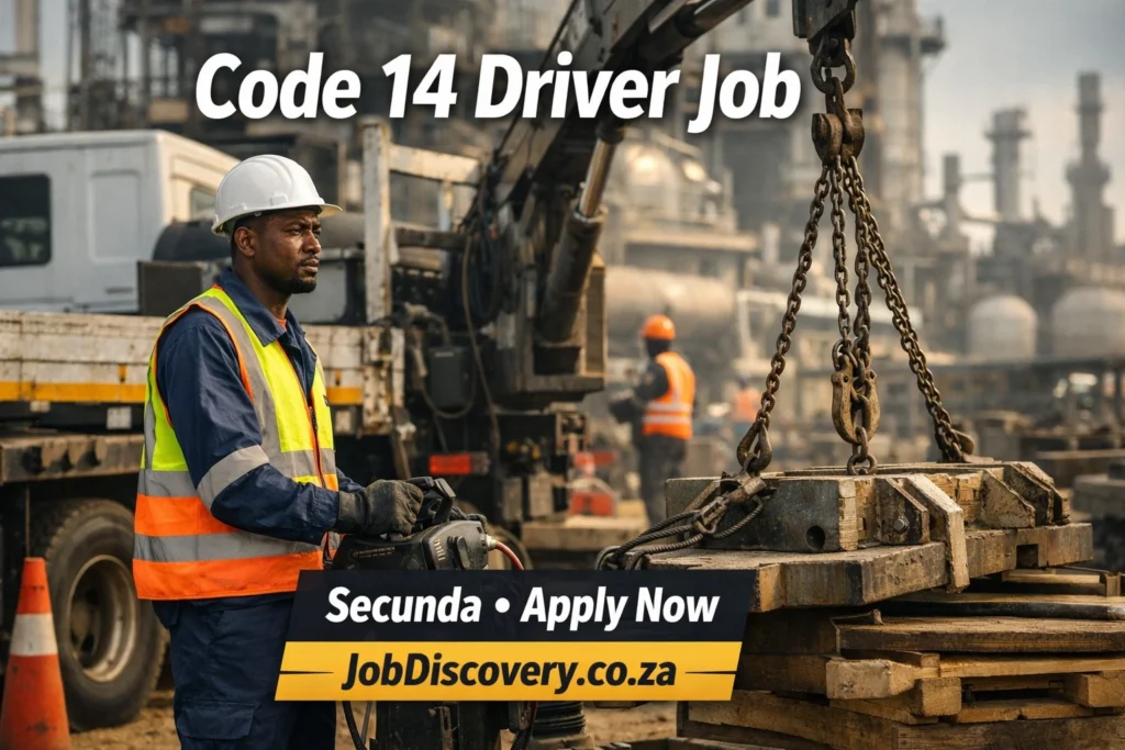 Code 14 Driver Job in Secunda