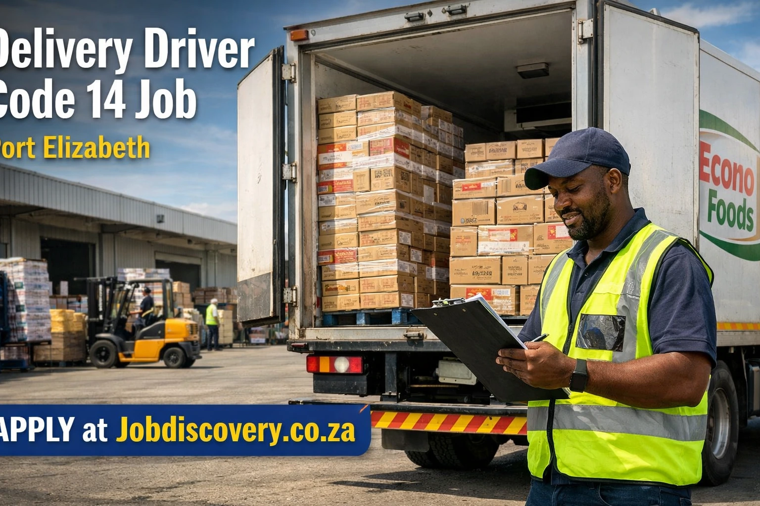 Delivery Driver Code 14 Job in Port Elizabeth