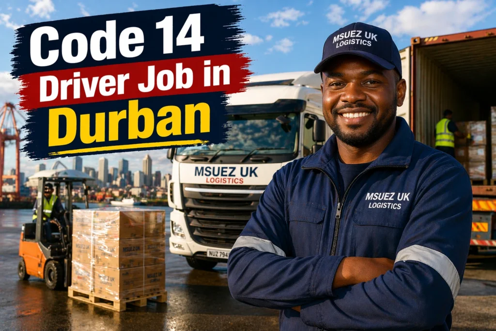 Code 14 Driver Job in Durban
