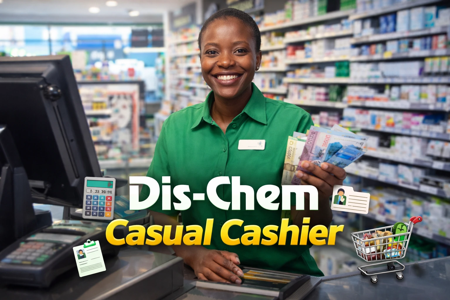 Dis-Chem Casual Cashier