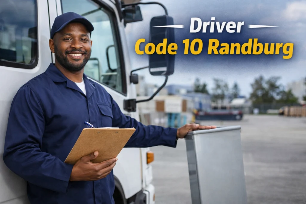 Driver Code 10 Randburg