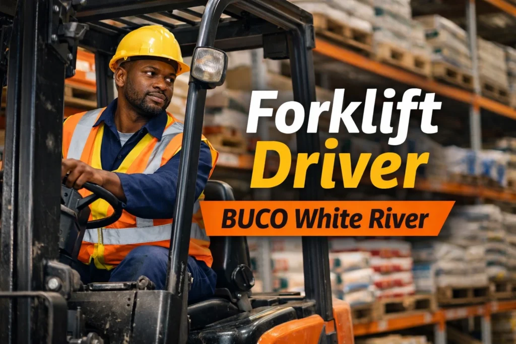 Forklift Driver BUCO White River