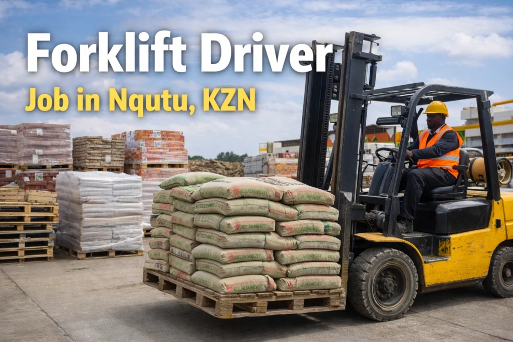 Forklift Driver Job in Nqutu, KZN