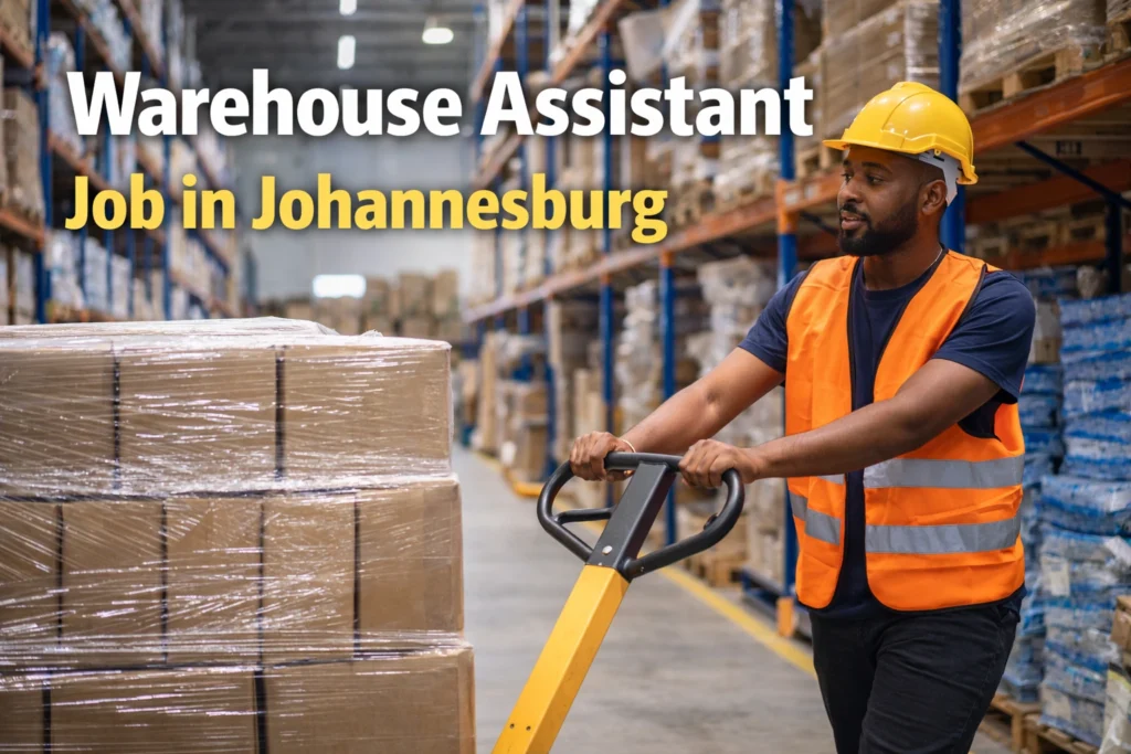 Warehouse Assistant Job in Johannesburg