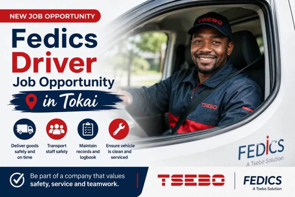 Fedics Driver Job Opportunity in Tokai