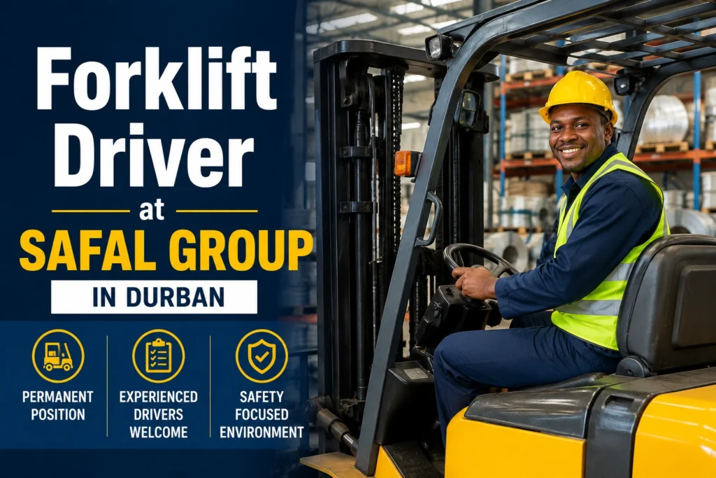 Forklift Driver at SAFAL Group in Durban