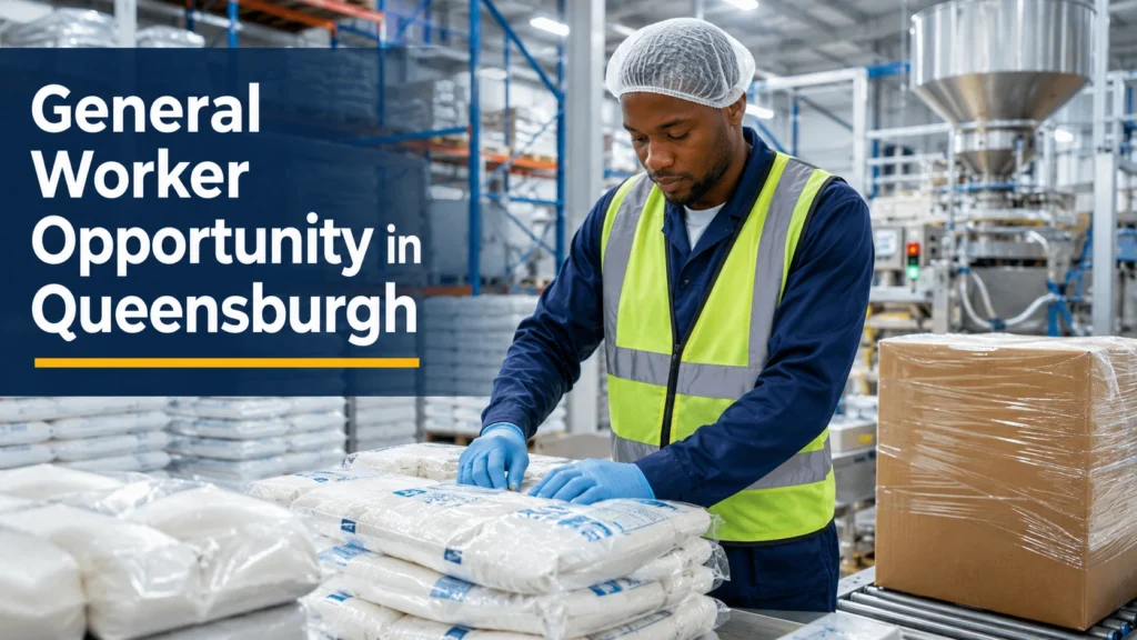 General Worker Opportunity in Queensburgh