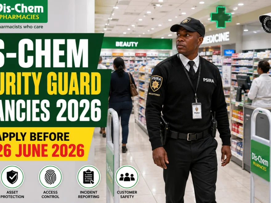 Dis-Chem Security Guard Vacancies 2026