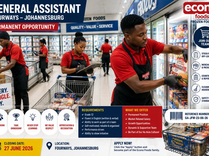 General Assistants in Fourways