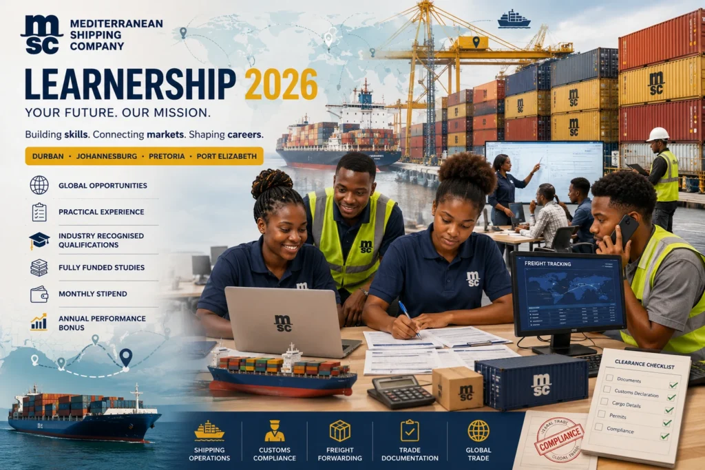 MSC Learnership 2026