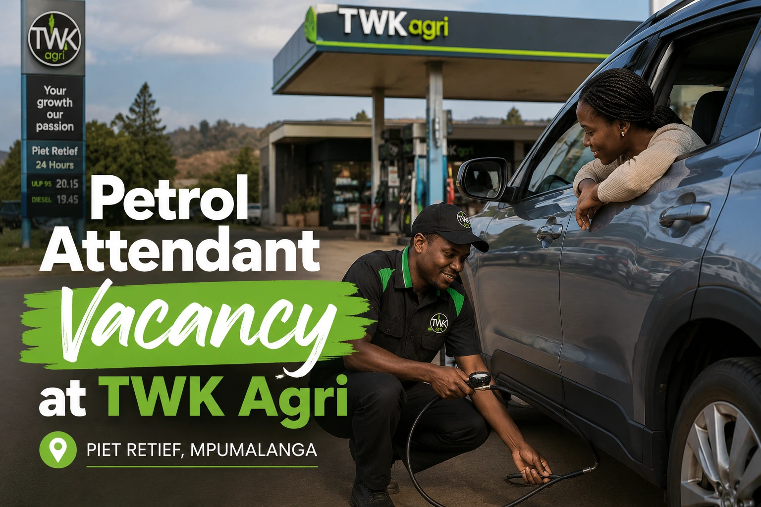 Petrol Attendant Vacancy at TWK Agri