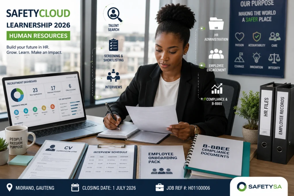 SafetyCloud Human Resources Learnership