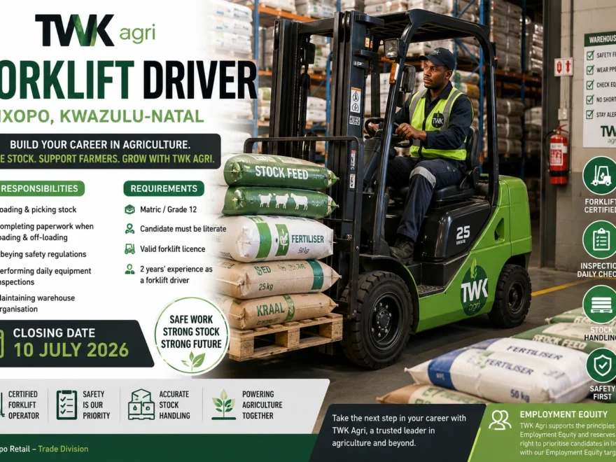 TWK Agri Forklift Driver