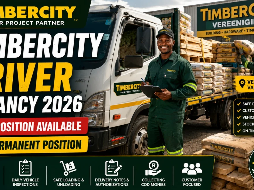 TimberCity Driver Vacancy 2026