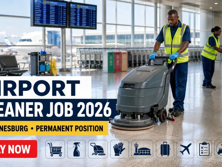 Airport Cleaner Job in Johannesburg 2026