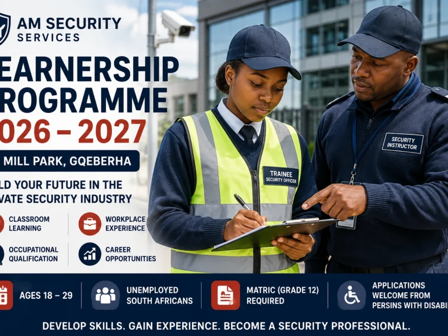 AM Security Services Learnership Programme 2026–2027