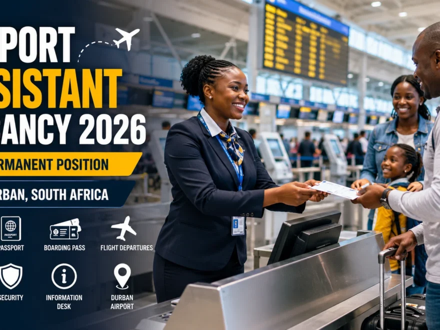 Airport Assistant Vacancy in Durban 2026