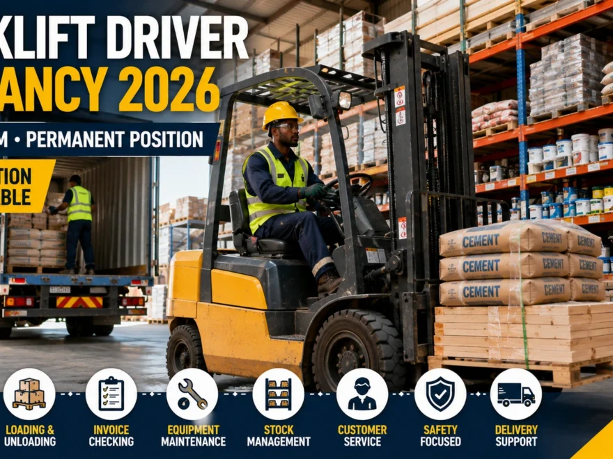 BUCO Forklift Driver Vacancy 2026