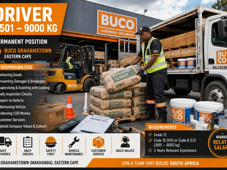 BUCO Grahamstown Driver