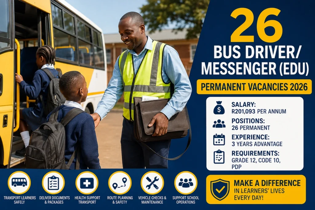 Bus Driver/Messenger (EDU)
