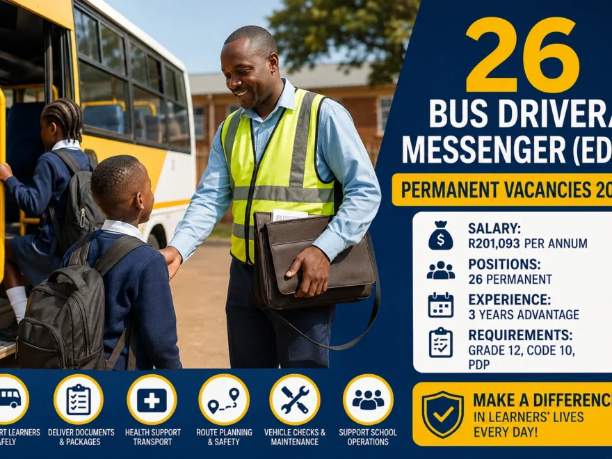 Bus Driver/Messenger (EDU)