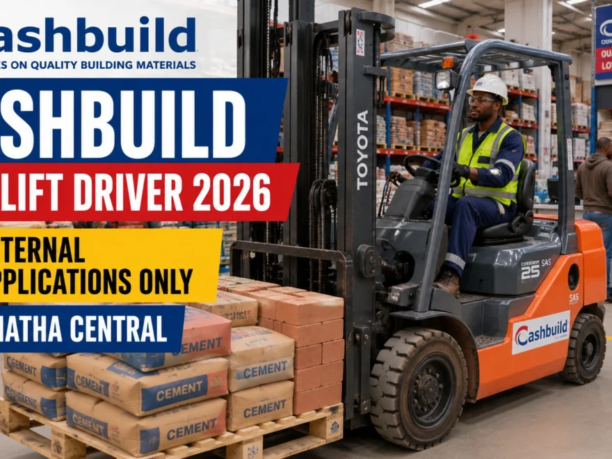 Cashbuild Forklift Driver Vacancy 2026