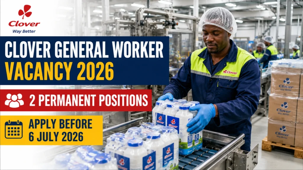 Clover General Worker Vacancy 2026