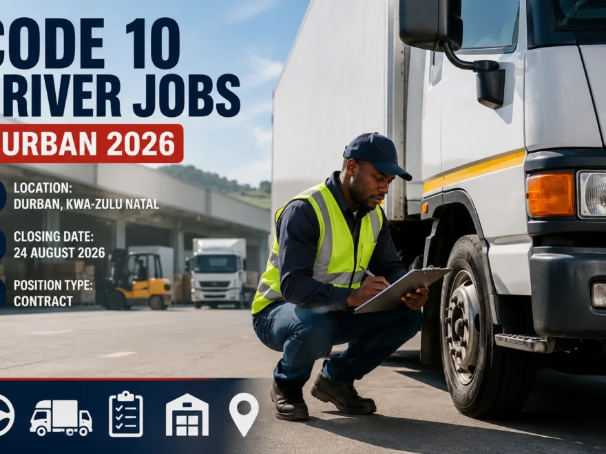 Code 10 Driver Jobs in Durban