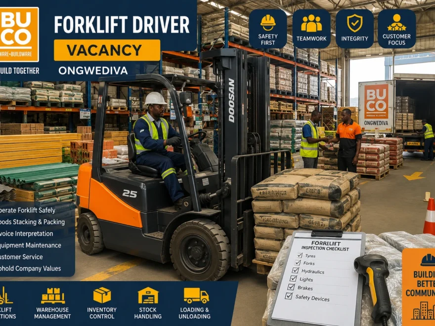 Forklift Driver Job