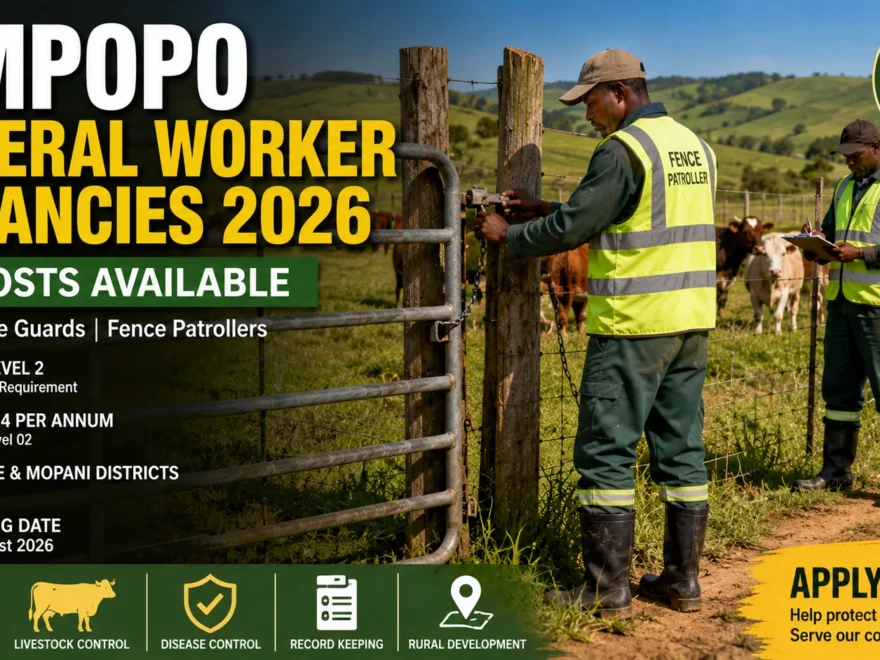 Limpopo Department of Agriculture General Worker Vacancies 2026