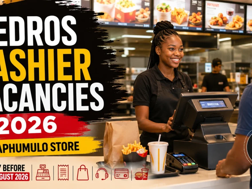 Pedros Cashier Vacancies 2026