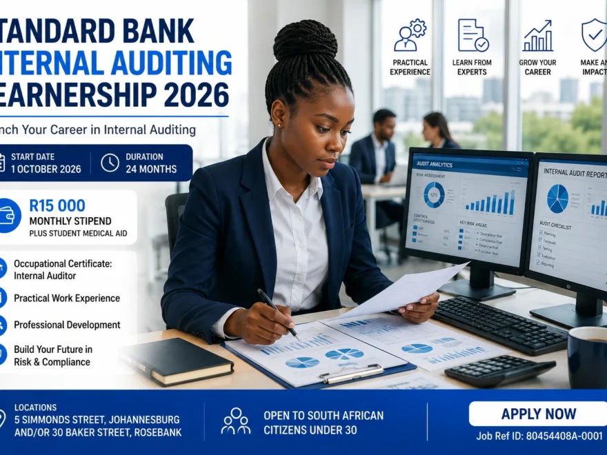 Standard Bank Internal Auditing Learnership 2026