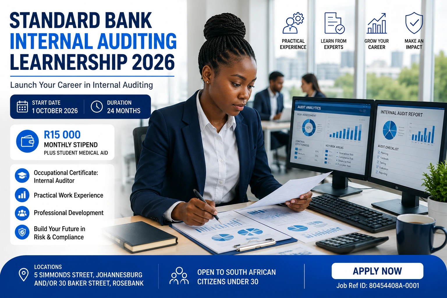 Standard Bank Internal Auditing Learnership 2026