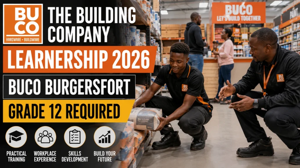 The Building Company Learnership 2026