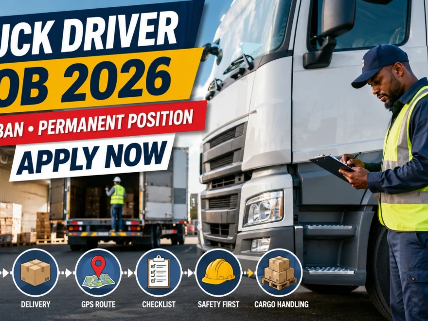 Truck Driver Job in Durban 2026