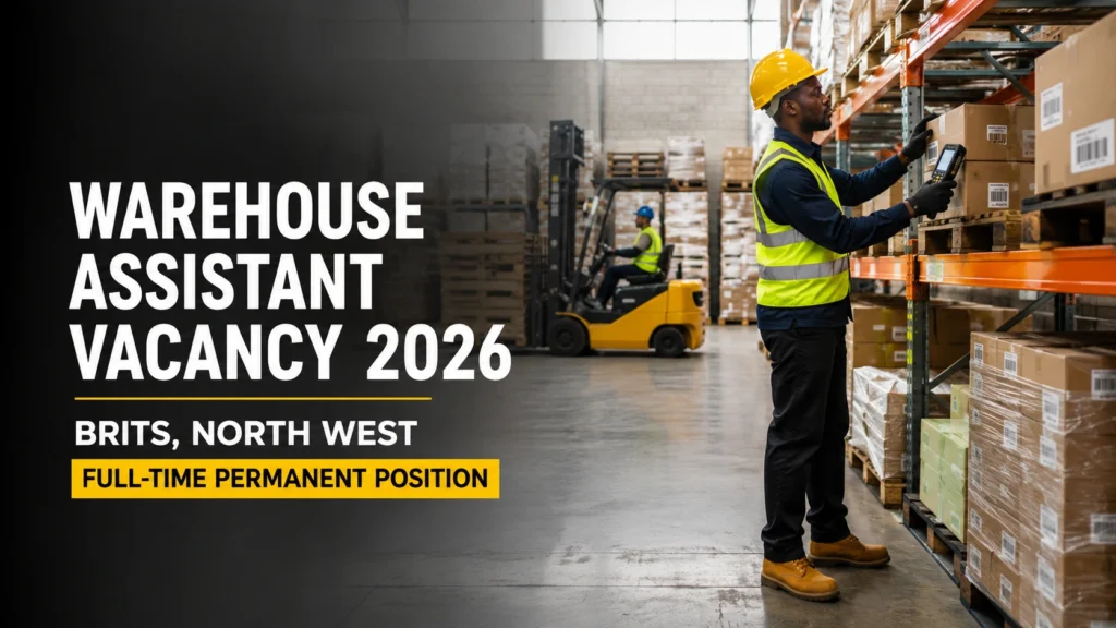 Warehouse Assistant Vacancy in Brits