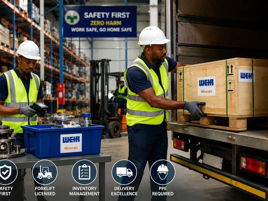Weir Minerals Driver / Storeman Vacancy 2026